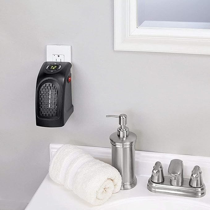 Handy Room Heater – Plug-In Wall Heater for Home & Office