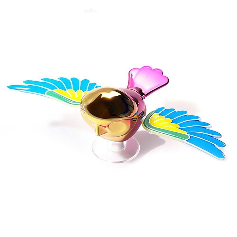 Wind-Powered Flapping Bird – Car Dashboard Decoration