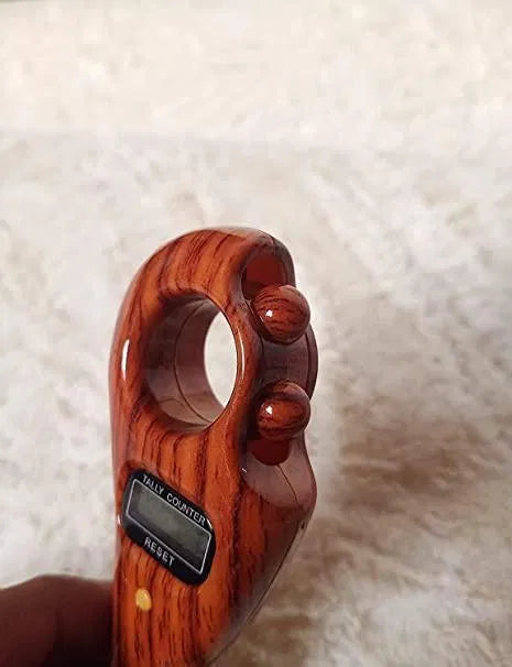 Digital Jaap Mala – Electronic Finger Counter with LED Display
