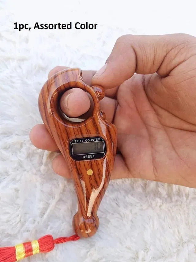 Digital Jaap Mala – Electronic Finger Counter with LED Display