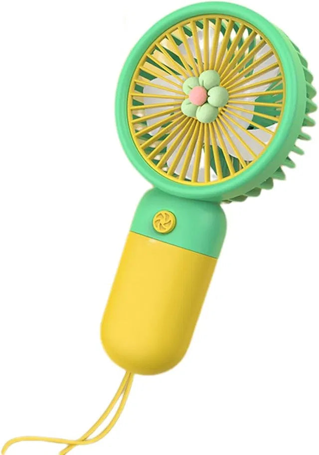 Portable Handheld Fan – Ultra Quiet Rechargeable Mini Fan